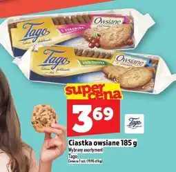 Topaz Ciastka owsiane 185g Tago oferta