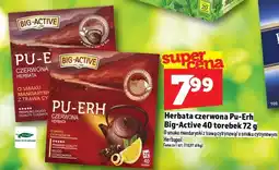 Topaz Herbata czerwona Pu-Erh Big-Active 40 torebek 72g oferta
