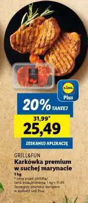 Lidl GRILL&FUN Karkówka premium w suchej marynacie oferta