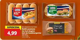 Lidl MCENNEDY/TASTINO Bułki pszenne do hot dogów lub do hamburgerów oferta