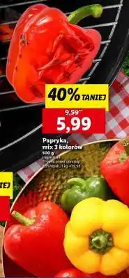 Lidl Papryka, mix 3 kolorów oferta