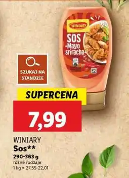 Lidl WINIARY Sos oferta