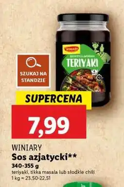 Lidl WINIARY Sos azjatycki oferta