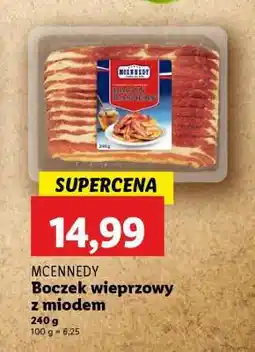 Lidl MCENNEDY Boczek wieprzowy z miodem oferta