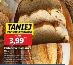 Lidl Chleb na maślance oferta