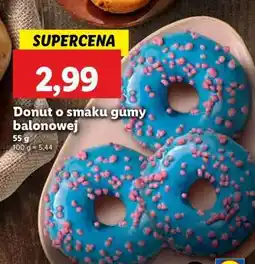 Lidl Donut o smaku gumy balonowej oferta