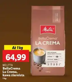 Lidl MELITTA BellaCrema La Crema, kawa ziarnista oferta
