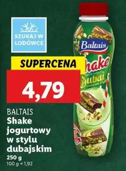 Lidl BALTAIS Shake jogurtowy w stylu dubajskim oferta