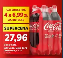 Lidl Coca-Cola lub Coca-Cola Zero oferta