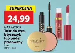 Lidl Max Factor oferta