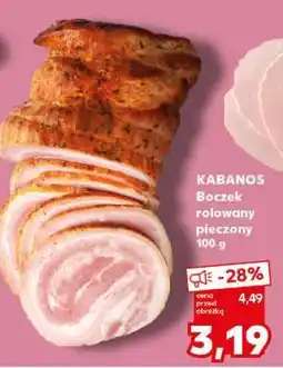 Kaufland Boczek rolowany pieczony 100 g oferta