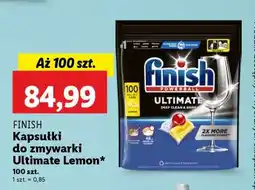 Lidl Finish Kapsułki do zmywarki Ultimate Lemon oferta