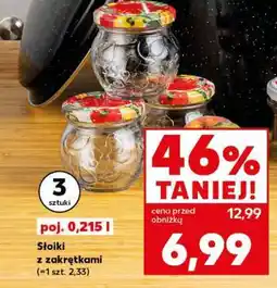 Kaufland Słoiki z zakrętkami oferta