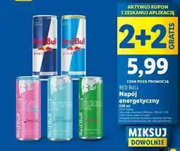 Lidl RED BULL Napój energetyczny oferta