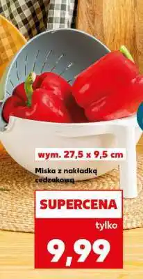 Kaufland Miska z nakładką cedzakową oferta