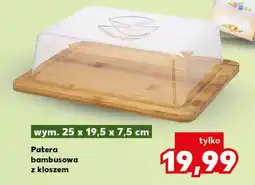 Kaufland Patera bambusowa z kloszem oferta