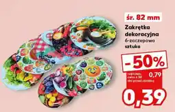 Kaufland Zakrętka dekoracyjna 6-zaczepowa sztuka oferta