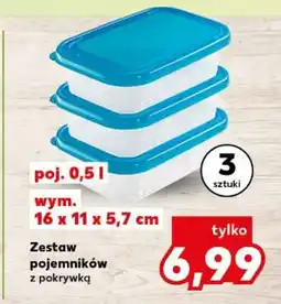 Kaufland Zestaw pojemników oferta