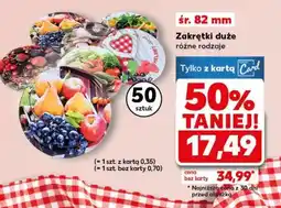 Kaufland Zakrętki duże oferta