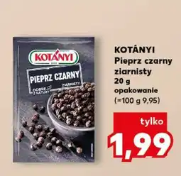 Kaufland KOTÁNYI Pieprz czarny ziarnisty oferta