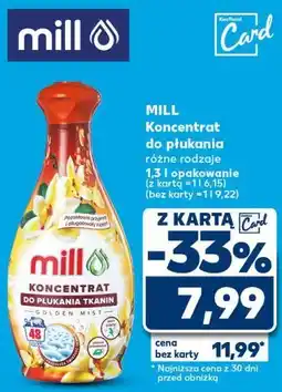 Kaufland Koncentrat do płukania MILL oferta