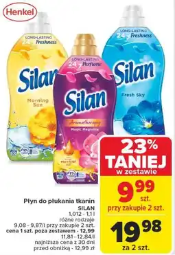Carrefour Płyn do płukania Silan oferta