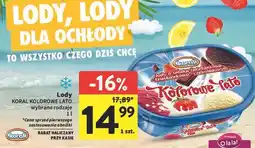 Intermarche Lody Koral Kolorowe Lato oferta