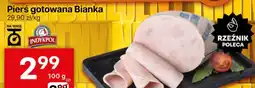 Delikatesy Centrum Pierś gotowana Bianka 100g Indykpol oferta