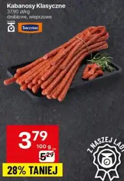 Delikatesy Centrum Kabanosy klasyczne 100g Tarczyński oferta