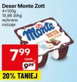 Delikatesy Centrum Deser Monte Zott oferta