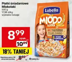 Delikatesy Centrum Płatki śniadaniowe Mlekołaki 500 g Lubella oferta