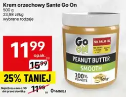 Delikatesy Centrum Krem orzechowy Sante Go On 500 g oferta