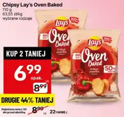 Delikatesy Centrum Chipsy Lay's Oven Baked 110g oferta