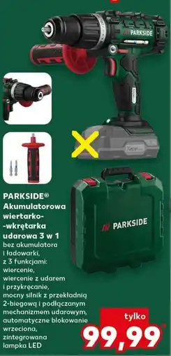 Kaufland Akumulatorowa wiertarko-wkrętarka Parkside oferta