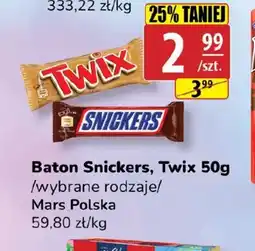 API MARKET Baton Snickers, Twix oferta