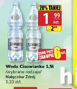 API MARKET Woda Cisowianka oferta