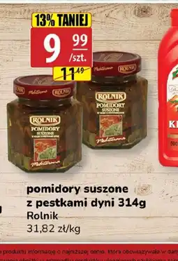 API MARKET Pomidory suszone z pestkami dyni Rolnik oferta