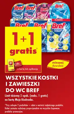 Biedronka Kostki i zawieszki do WC Bref oferta