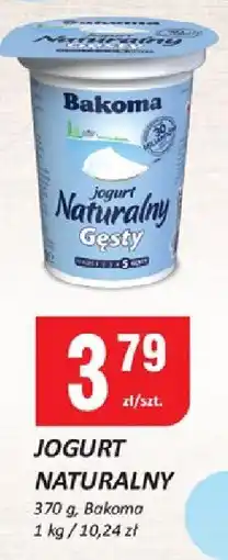 Chorten Jogurt naturalny Bakoma oferta