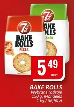 Chorten Bake rolls pizza 150g 7 Days oferta