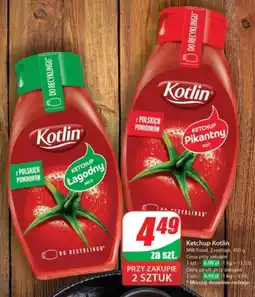 Dino Ketchup Kotlin pikantny 450g oferta