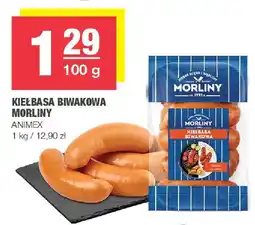 Spar Kiełbasa biwakowa Morliny 100g Animex oferta