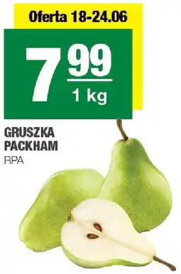 Spar Gruszka Packham 1kg RPA oferta