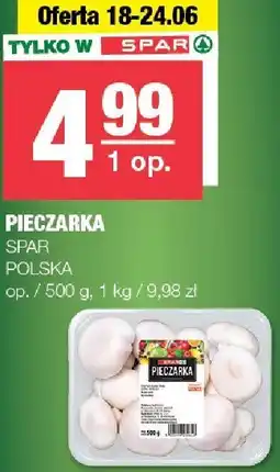 Spar Pieczarka 500g Spar oferta