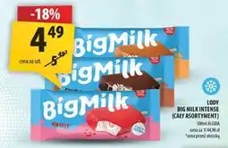 Arhelan Lody Big Milk Intense (cały asortyment) Algida oferta