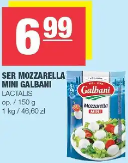 Spar Ser mozzarella mini Galbani 150g Lactalis oferta