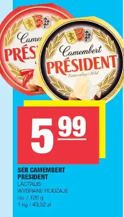 Spar Ser camembert President 120g Lactalis oferta