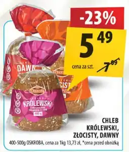 Arhelan Chleb królewski 400-500g Oskroba oferta
