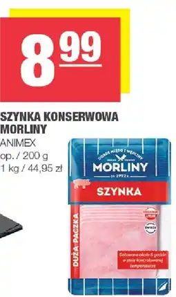 Spar Szynka konserwowa Morliny 200g Animex oferta