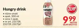 Makro Hungry drink 500ml Zott oferta